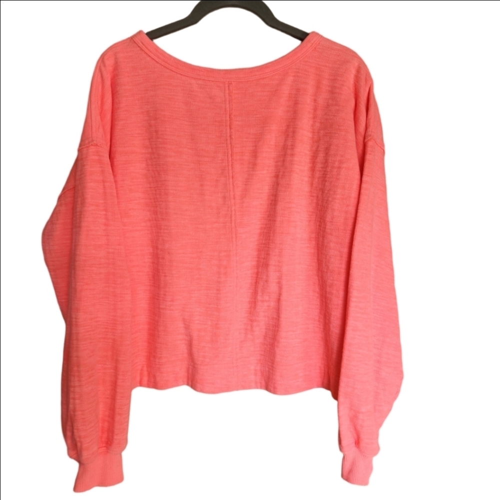 AERIE ENDLESS SUMMER OVERSIZED CREW SWEATSHIRT SIZE SMALL EUC - Picture 4 of 5